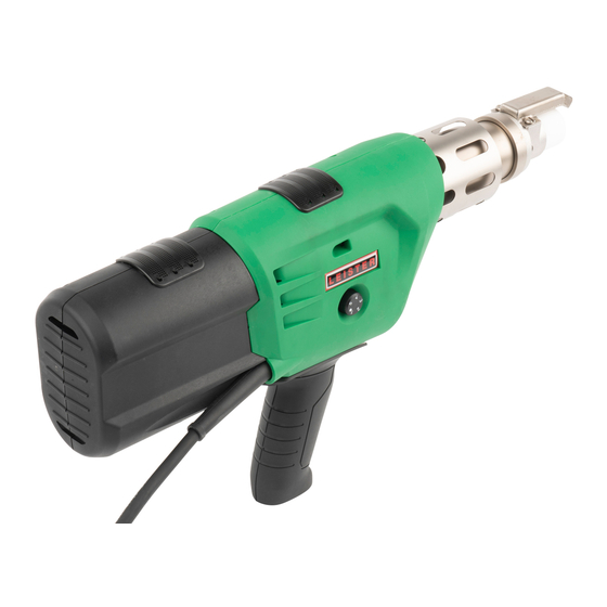 Leister FUSION 1 Operating Instructions Manual