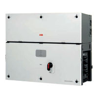 Fimer PVS-166-175-TL-US Quick Installation Manual