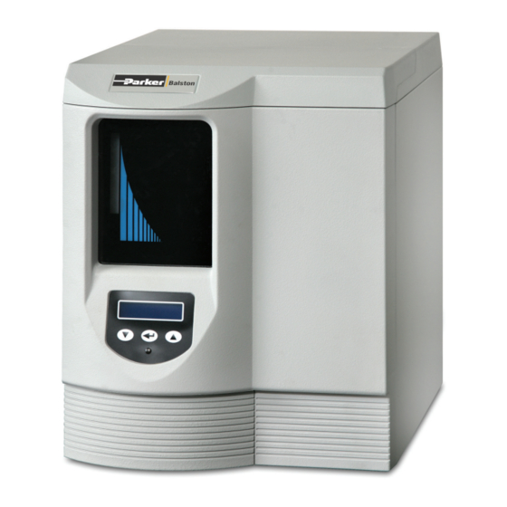 Parker Balston H2PEMPD-510 Installation, Operation And Maintenance Manual