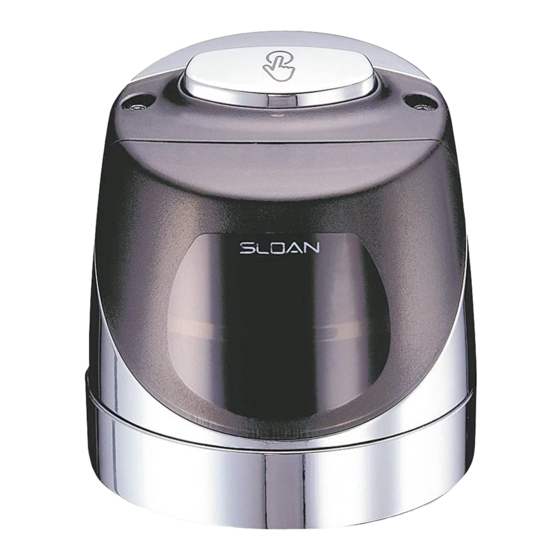 Sloan G2 Optima Plus RESS Installation Manuallines