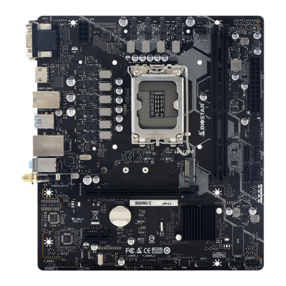 Biostar B660MX-E Manual