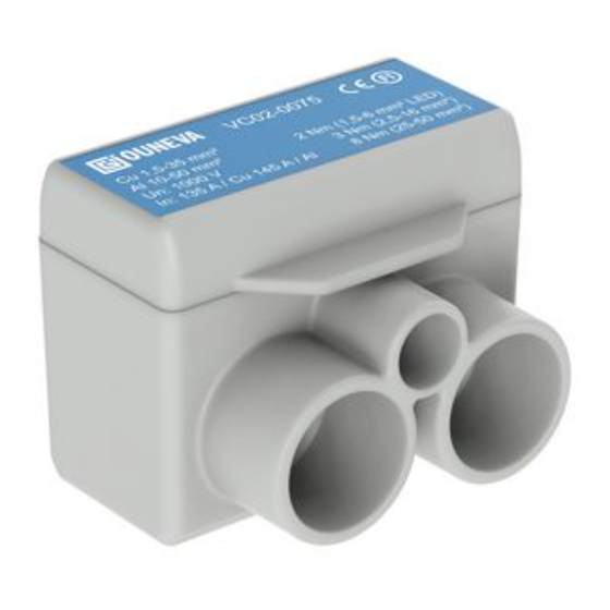 OUNEVA VC02-0072 Installation Manual
