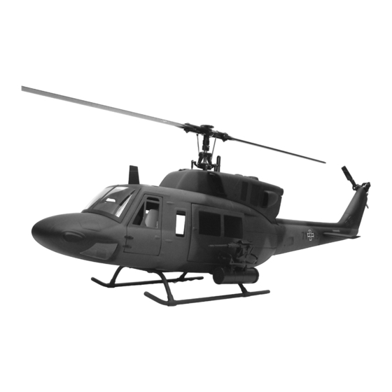 Lindinger 500 SIZE SCALE FUSELAGE UH-1 Instruction Manual