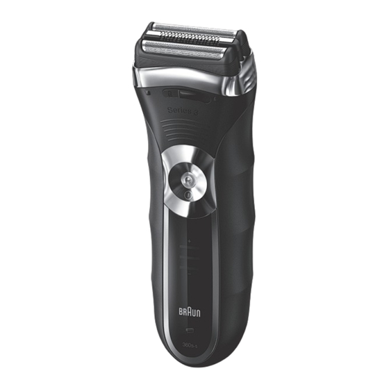 Braun 360S-5 Quick Start Manual