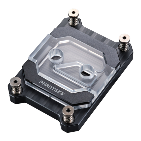 Phanteks GLACIER C370A Installation Manual