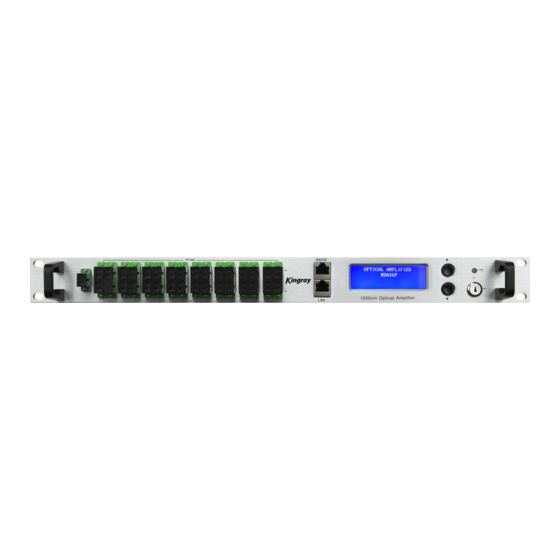 Kingray KOA Series Installation Manual