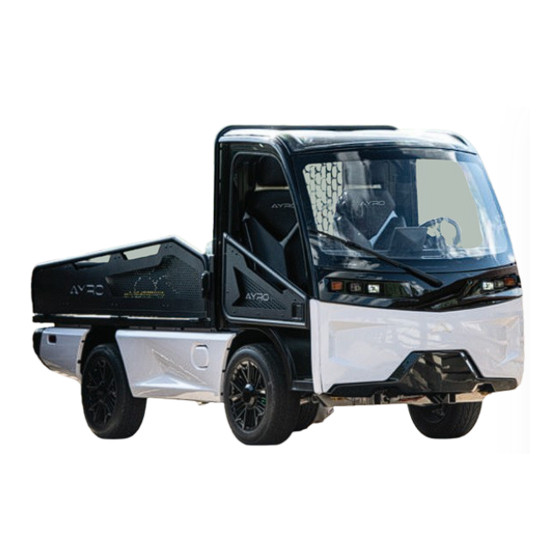 AYRO VANISH 2023 Quick Start Manual
