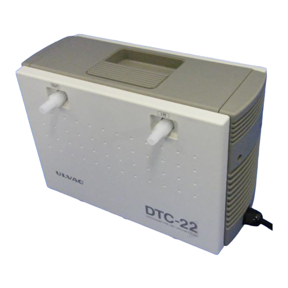 Ulvac DTC-22A User Manual