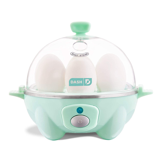 Dash Go Rapid Egg Cooker Welcome Booklet
