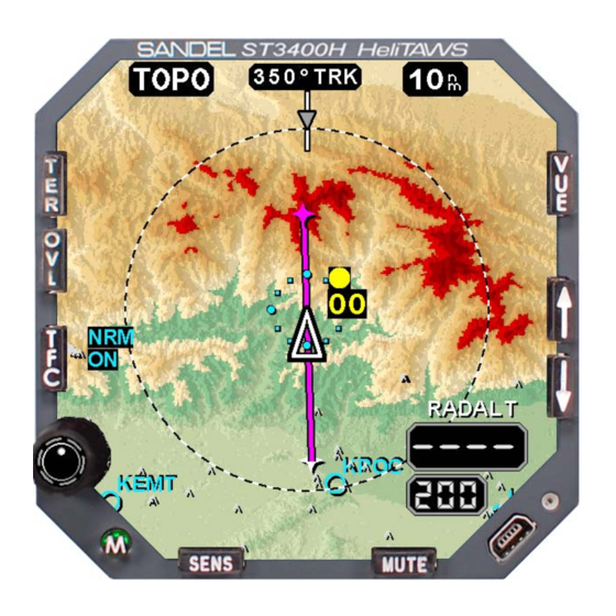Sandel HeliTAWS ST3400H Pilot's Manual