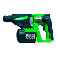 Hitachi DH 36DL Handling Instructions Manual