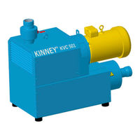 KINNEY KVC-401 Operator's Manual