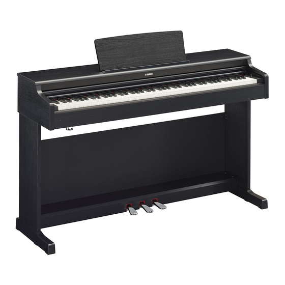 Yamaha Arius YDP-144R Owner's Manual