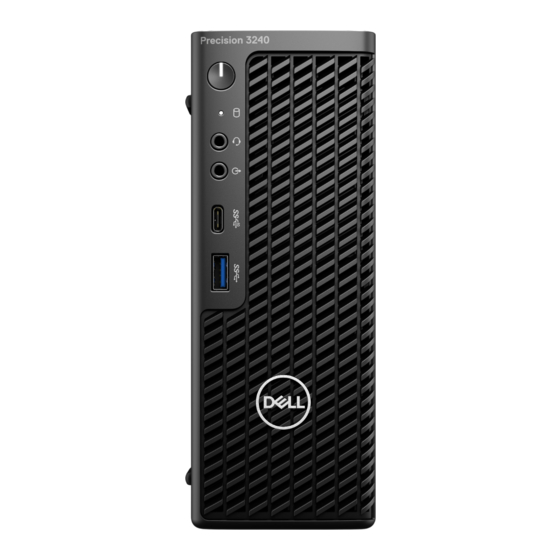 Dell Precision 3240 Compact Service Manual