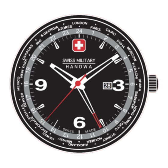 Swiss Military Hanowa RONDA 505.24H Instruction Manual