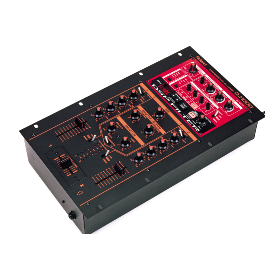 Roland DJ-1000 Owner's Manual