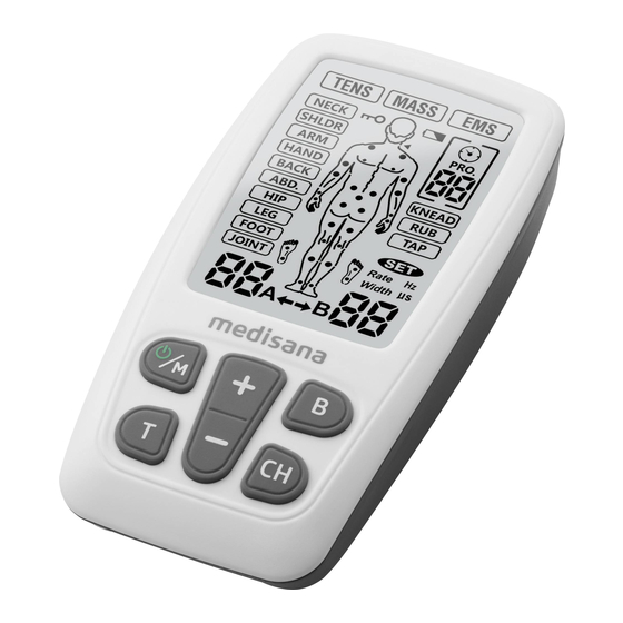 Medisana TT 200 Quick Start Manual