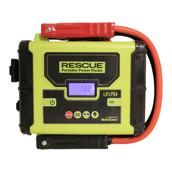 QuickCable RESCUE LiFePO4 800 Instruction Manual