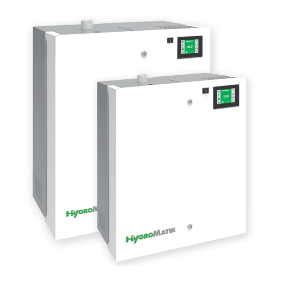 HygroMatik FlexLine Plus Series Manual