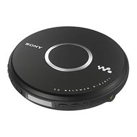 Sony Walkman D-EJ011S Operating Instructions