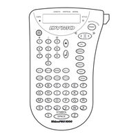 Dymo Rhino 1000 User Manual