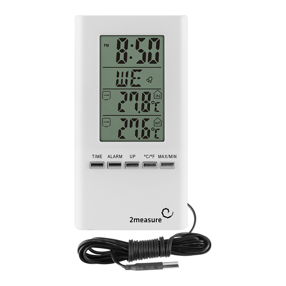 2measure 172802 Weather Station Manuals