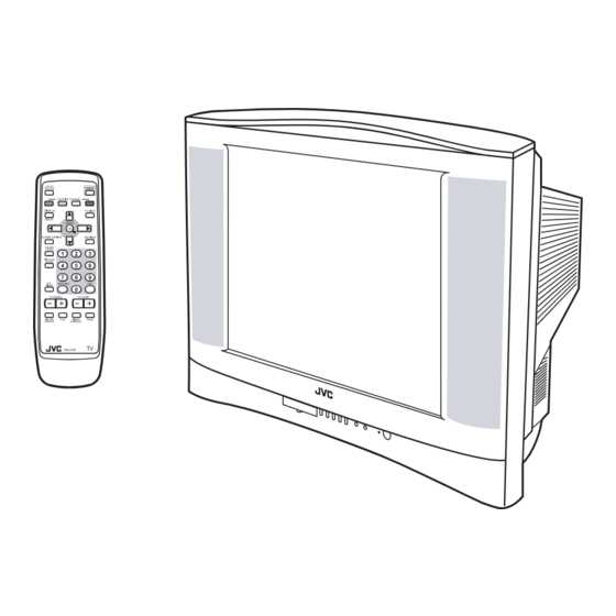 JVC AV-21VT14/P Service Manual