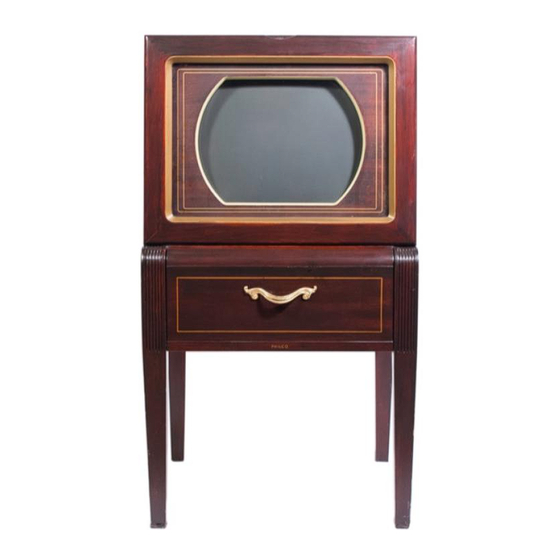 Philco 50-T1443 Manual