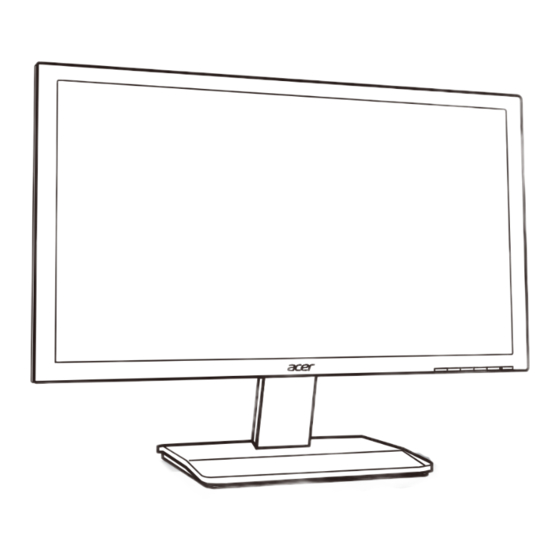 Acer VA190HQ User Manual
