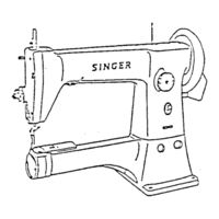 SINGER 17U242 Instructions Manual