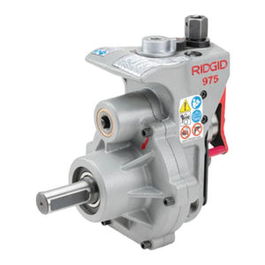 Threading Machines Rigid RIDGID 975 MANUAL Pdf Download | ManualsLib