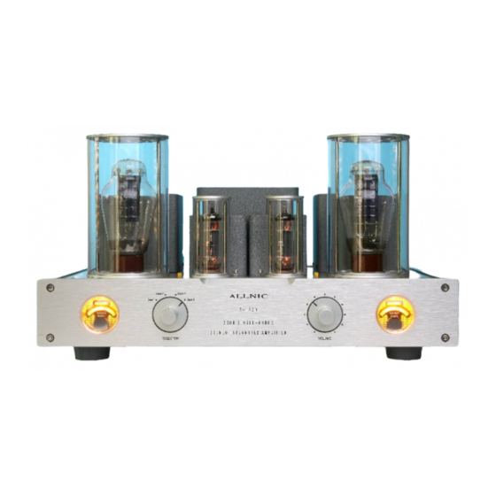 ALLNIC AUDIO T-1500 Owner's Manual