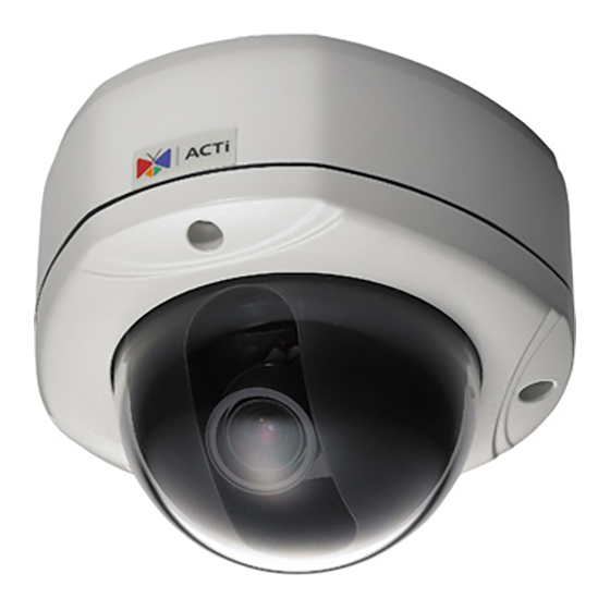 ACTi ACM-7511 Specifications