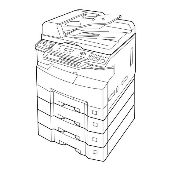 Panasonic DP-80116P Operating Instructions Manual
