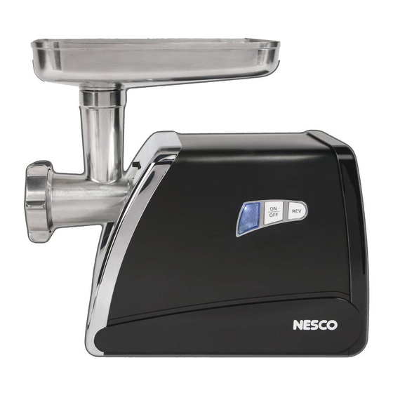 Nesco FG-500 Care/Use Manual