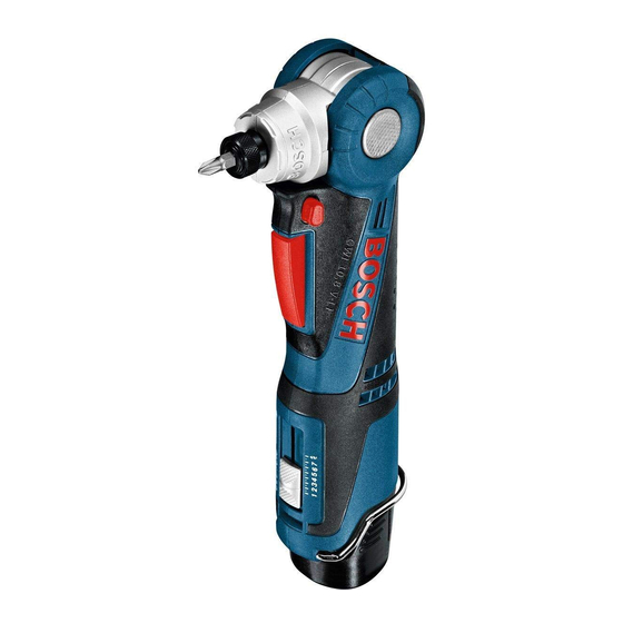 Bosch GWI 10,8 V-LI Professional Original Instructions Manual