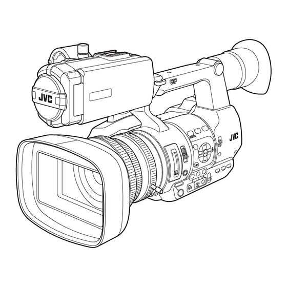 User Manuals: JVC GY-HM600E Professional Camcorder