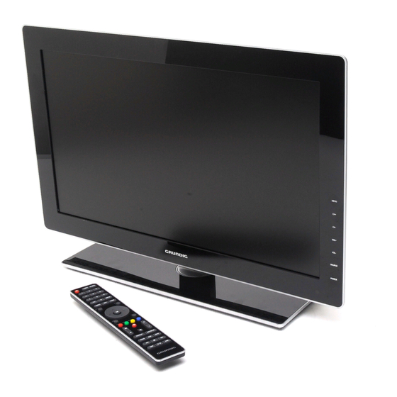 Grundig GLED2211HDV Series LED-LCD TV Manuals