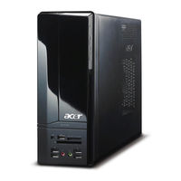 Acer X270 ED7400C - Veriton - 2 GB RAM Service Manual