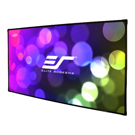 Elite Screens AR120WH2 User Manual