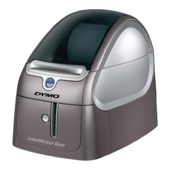 Dymo LabelWriter Duo Quick Start Manual