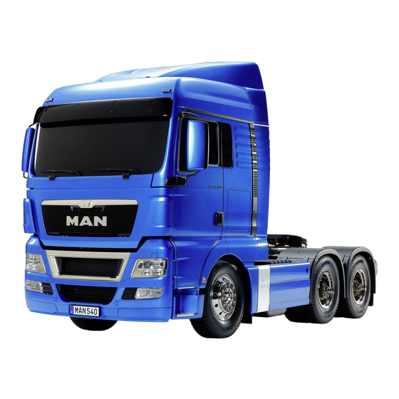 Tamiya TGX 26.540 6X4 XLX Manual