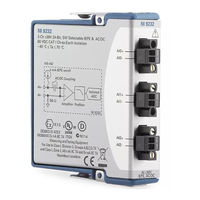 NI 9232 Operating Instructions And Specifications