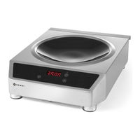 Hendi INDUCTION WOK 3500 Manual
