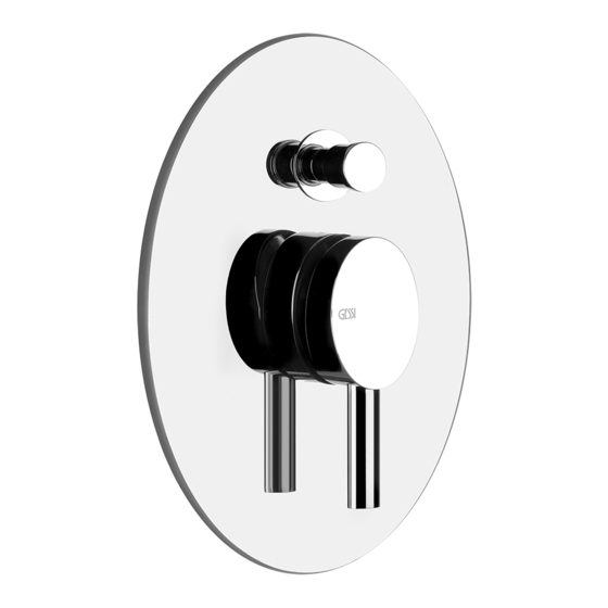 Gessi OVALE 44704 Manual