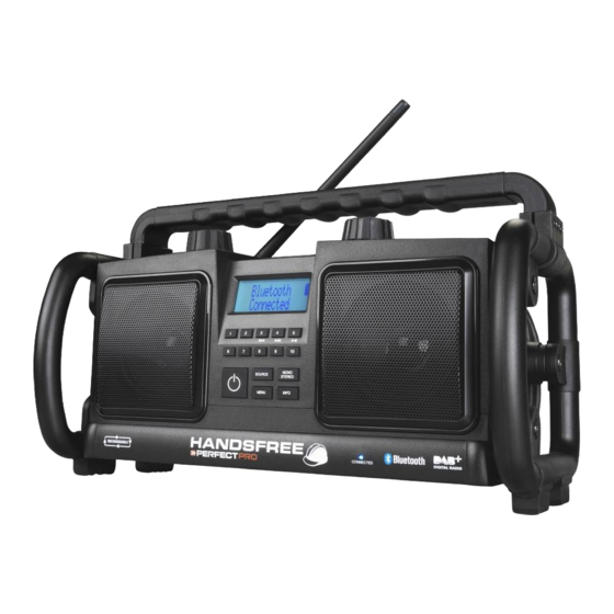 perfect pro Handsfree Quick Start Manual