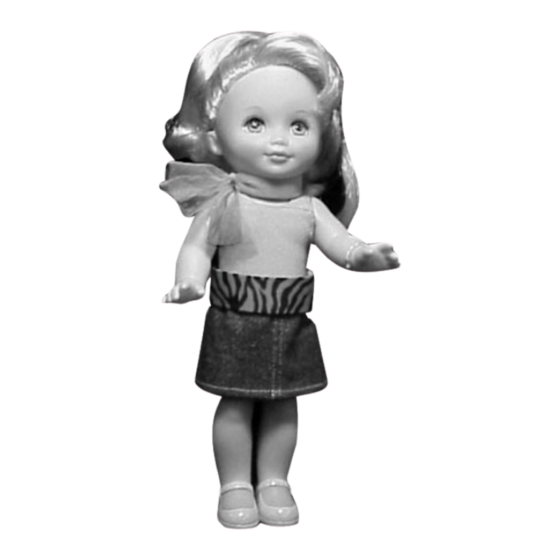 Mattel Fashion Snap! Patti 89151 Instructions