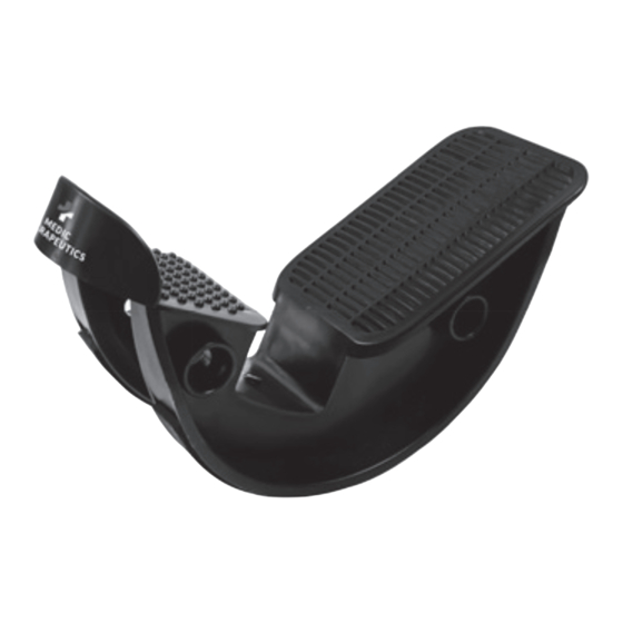Medic Therapeutics CALF STRETCHER User Manual