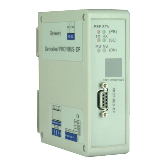 SST Automation GT200-DP-DN DeviceNet Manuals