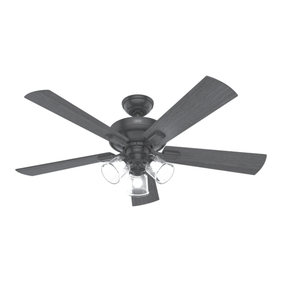 Hunter 51859 Installation Manual